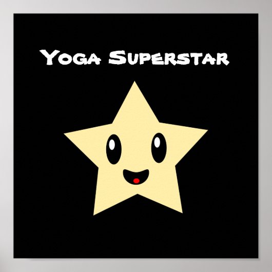 Yoga Superstar Poster (Voorkant)