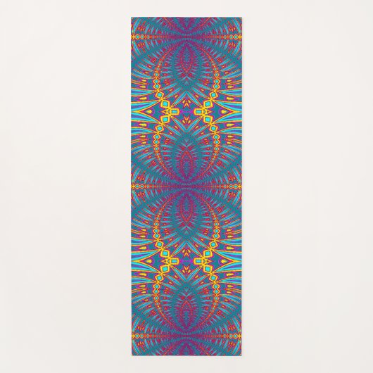 Yoga Tapis de Yoga, Un design classique élégant multico (Devant)