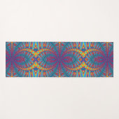 Yoga Tapis de Yoga, Un design classique élégant multico (Devant (Horizontal))