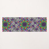 Yoga tapis mandala art tapis (Dos (Horizontal))