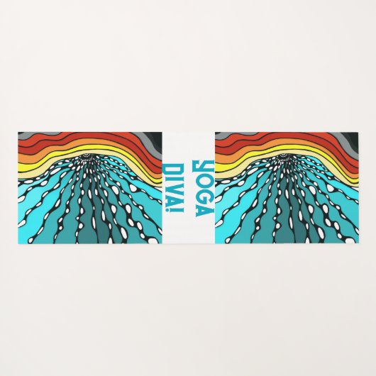 Yoga tapis méditation pad pratique spirituelle (Dos (Horizontal))