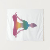 Yoga, Tapisserie de méditation (Devant (Horizontal))