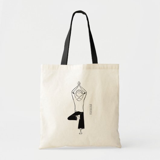 Yoga tas met Vrikshasana (Voorkant)