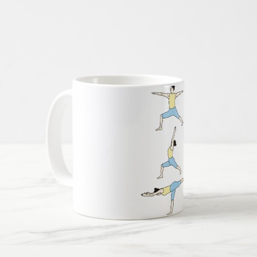 Yoga Tasse Koffiemok (Voorkant links)