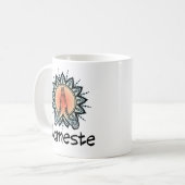 Yoga/ Tasse Pilates. Nameste (Devant gauche)