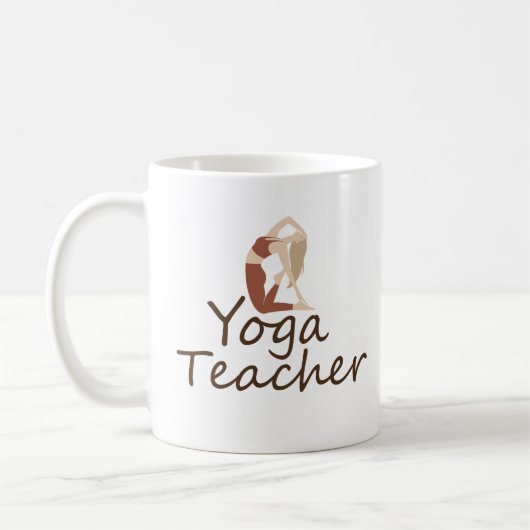 Yoga Teacher  Koffiemok (Links)