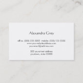 Yoga Teacher Meditation Pose Gold Lotus Visitekaartje (Achterkant)