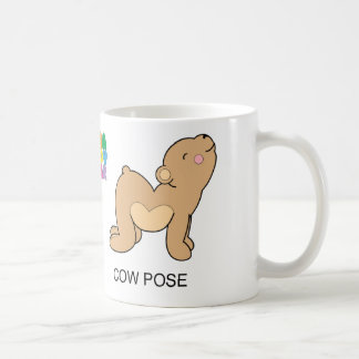 Yoga Teddy Bear Cat/Cow Mok