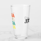 Yoga tekstontwerp glas (Links)