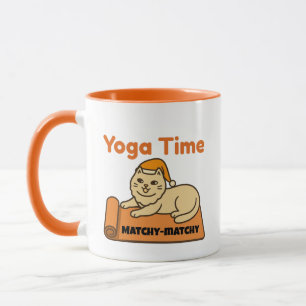 Yoga Tijd Matchy-Matchy Kat Mok