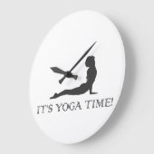 Yoga Time Clock Grote Klok (Hoek)