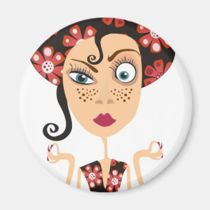 Yoga Time Stress Release Magneet