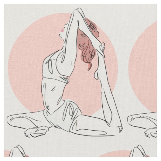 Yoga Tissu féminin 1 (Fermer)