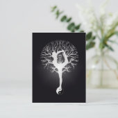 Yoga Tree Briefkaart (Staand voorkant)