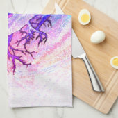 Yoga Tree Pastel Rainbow Theedoek (Quarter Fold)