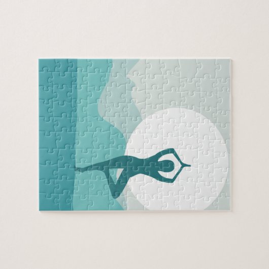 Yoga Tree Pose Legpuzzel (Horizontaal)