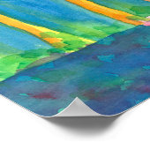 Yoga Tree Pose Poster (Hoek)