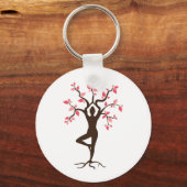 Yoga Tree Sleutelhanger (Voorkant)