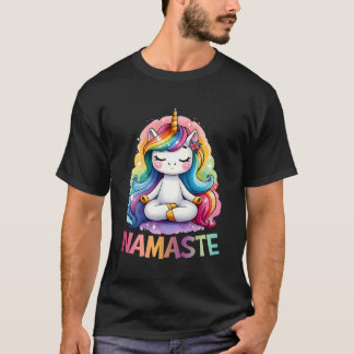 Yoga Unicorn Namaste Yogi Gift Yoga Lovers T-shirt