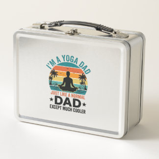 Yoga Vader Vintage Zonsondergang Grappig Vader Shi