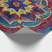 Yoga Verjaardag Gift Wrapping Papier (Hoek)