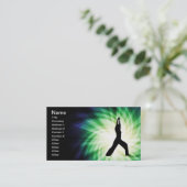 Yoga Visitekaartje (Staand voorkant)