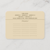 YOGA - VISITEKAARTJE (Achterkant)