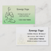 Yoga visitekaartje (Voorkant / Achterkant)