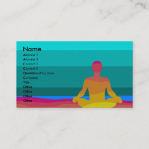 Yoga Visitekaartje