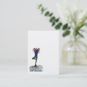 Yoga Visitekaartje (Staand voorkant)