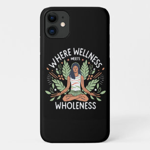 Yoga Waar Welzijn Samengaat Met Heelheid iPhone 11 Hoesje
