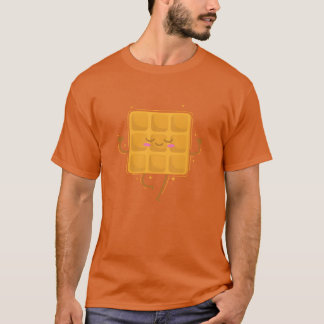 yoga Wafeldeeg Gebak Snack Bakker meisje T-shirt