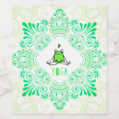 Yoga Wijn Etiket (Enkel label)