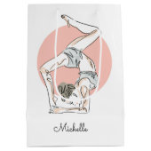 Yoga Woman, cadeautas (Achterkant)