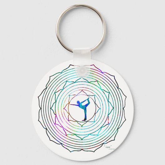 yoga yantra 2 sleutelhanger (Voorkant)