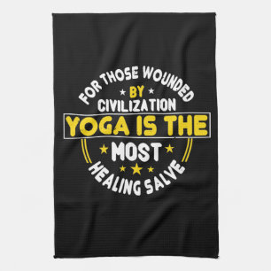 Yoga - Yoga Is De Meest Helende Zalf Theedoek