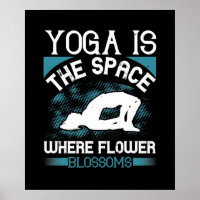 Yoga - Yoga is de ruimte waar bloesems bloesems zi