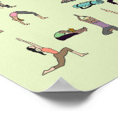 Yoga, yoga vrienden poster (Hoek)