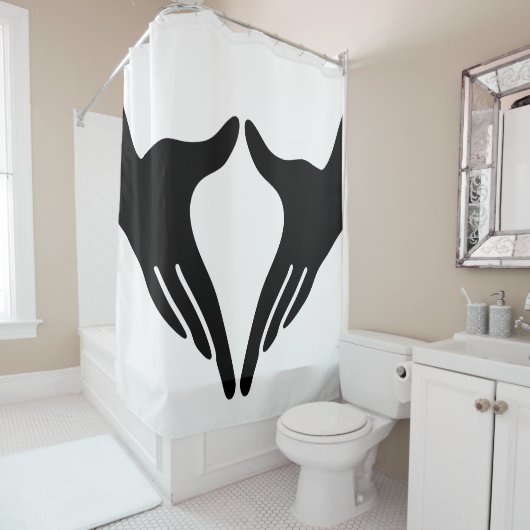 Yoga Yoni Mudra Douchegordijn (In situ)