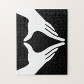 Yoga Yoni Mudra Legpuzzel (Verticaal)