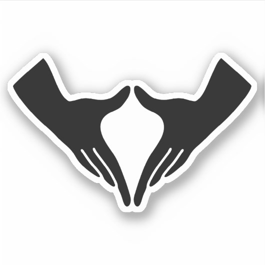Yoga Yoni Mudra Sticker (Voorkant)