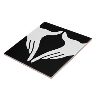 Yoga Yoni Mudra Tegeltje