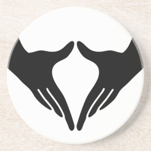 Yoga Yoni Mudra Zandsteen Onderzetter
