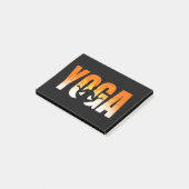 Yoga Zonneschijn Post-it® Notes (Schuin)