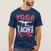 Yogadocent Mama Hobby Moedercadeau T-shirt (Voorkant)