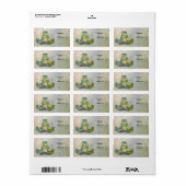 yogafrosch etiket (Full Sheet)