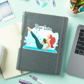 Yogaliefhebber -  Navasana Pose Design Sticker