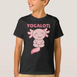 Yogalotl Axolotl maakt Yoga Lovers Sweet Animals T-shirt
