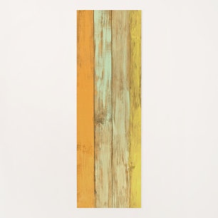 Yogamat houten vloer