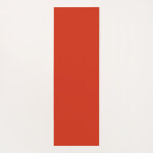 Yogamat - Optical Illusion Sinaasappel en zwart (Achterkant)